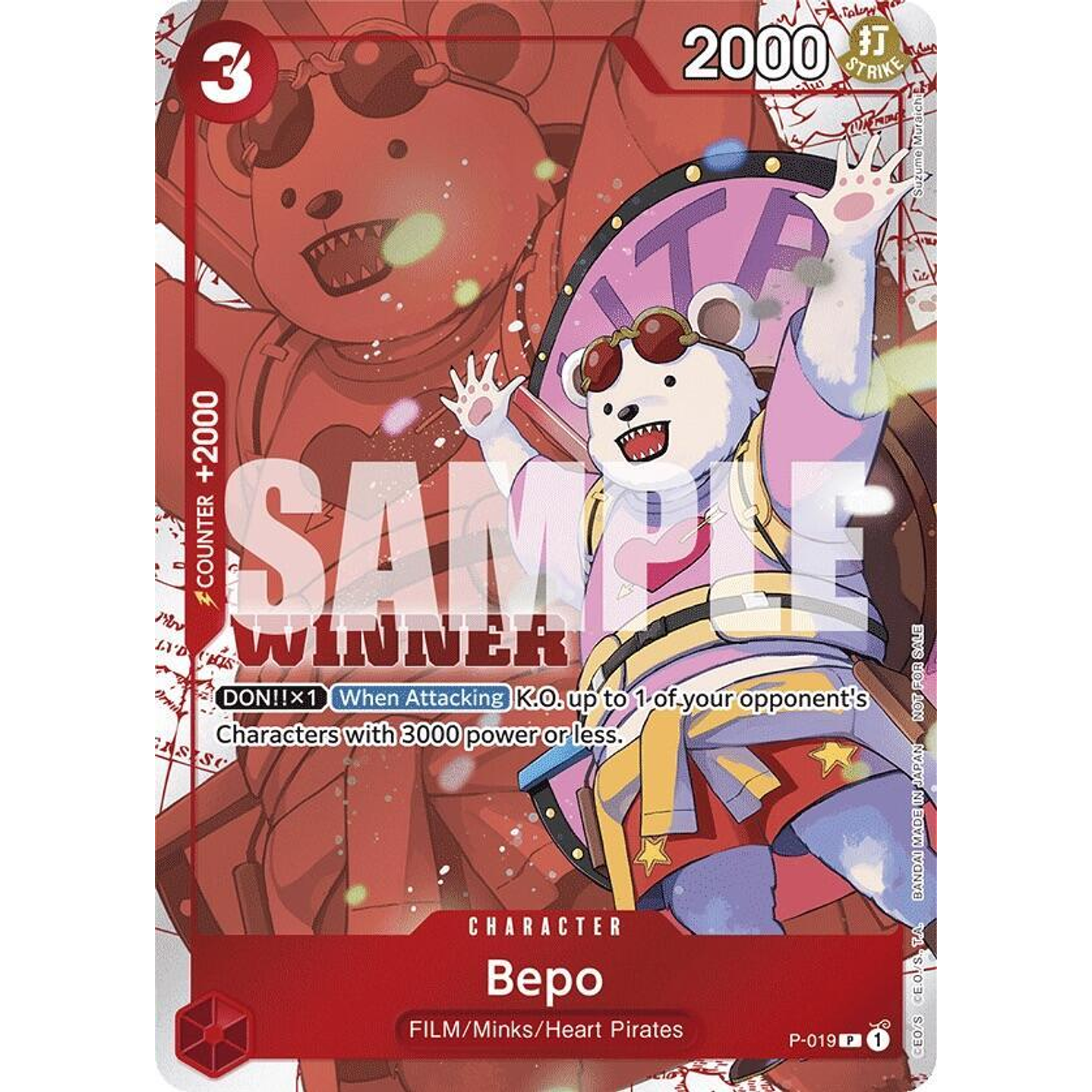 Bepo (P-019) - Tournament-Pack-Vol-7-Winner
