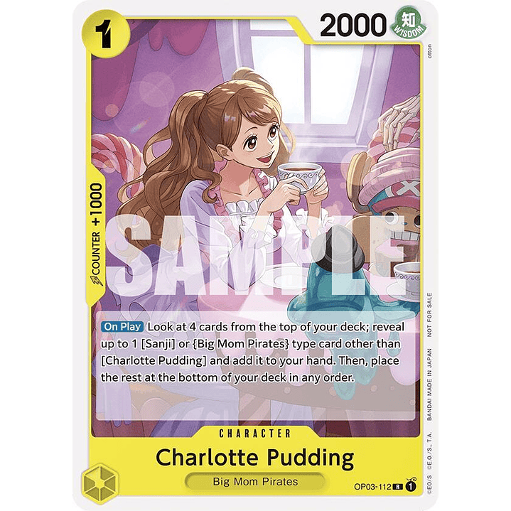 Charlotte Pudding (OP03-112) - Tournament-Pack-2024-Oct-Dec