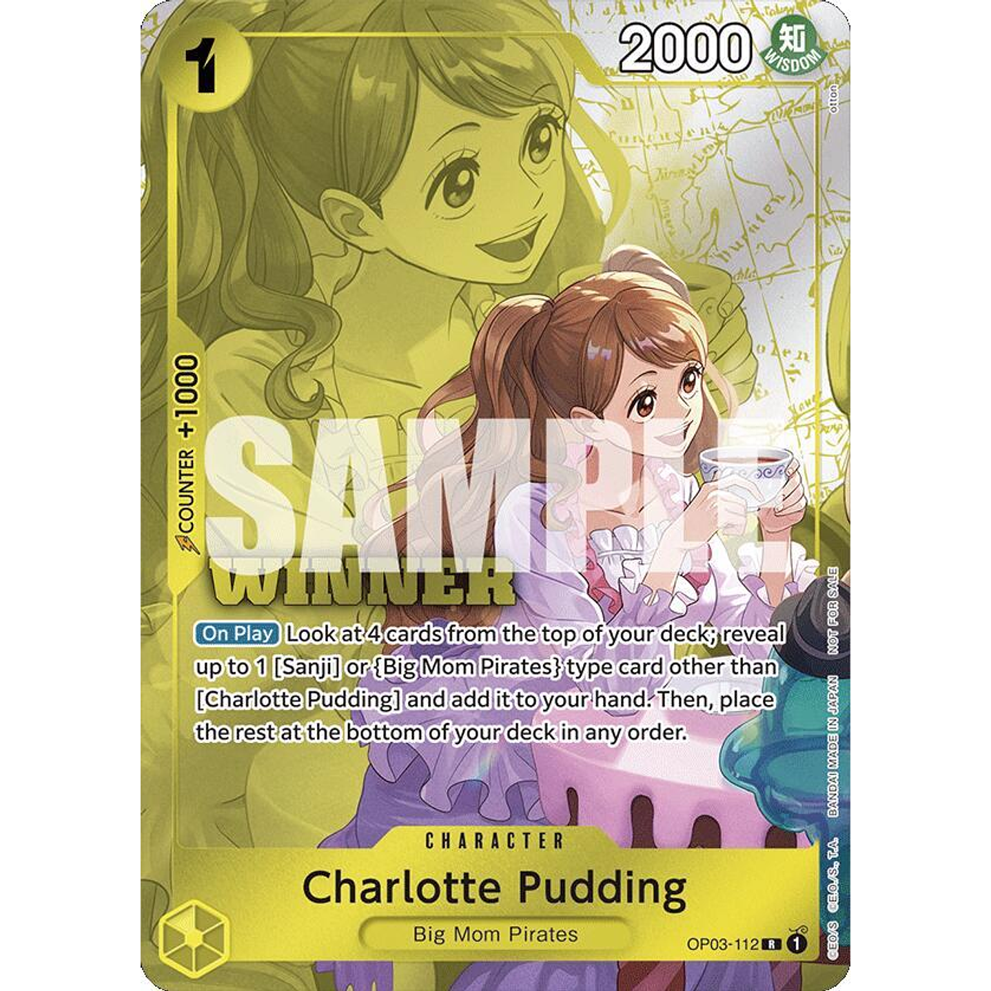 Charlotte Pudding (OP03-112) - Tournament-Pack-2024-Oct-Dec-Winner