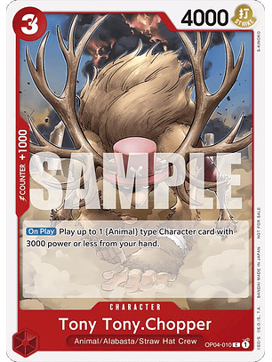 Tony Tony.Chopper (OP04-010) - Tournament-Pack-2024-Oct-Dec
