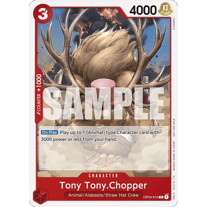 Tony Tony.Chopper (OP04-010) - Tournament-Pack-2024-Oct-Dec