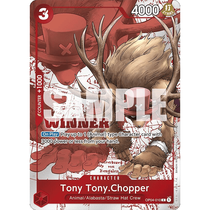 Tony Tony.Chopper (OP04-010) - Tournament-Pack-2024-Oct-Dec-Winner
