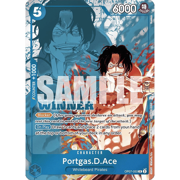 Portgas.D.Ace (OP07-053) - Tournament-Pack-2024-Oct-Dec-Winner