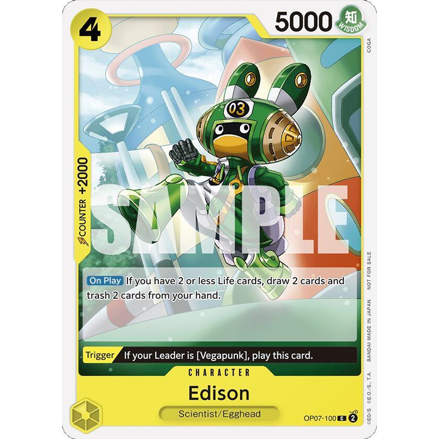 Edison (OP07-100) - Tournament-Pack-2024-Oct-Dec