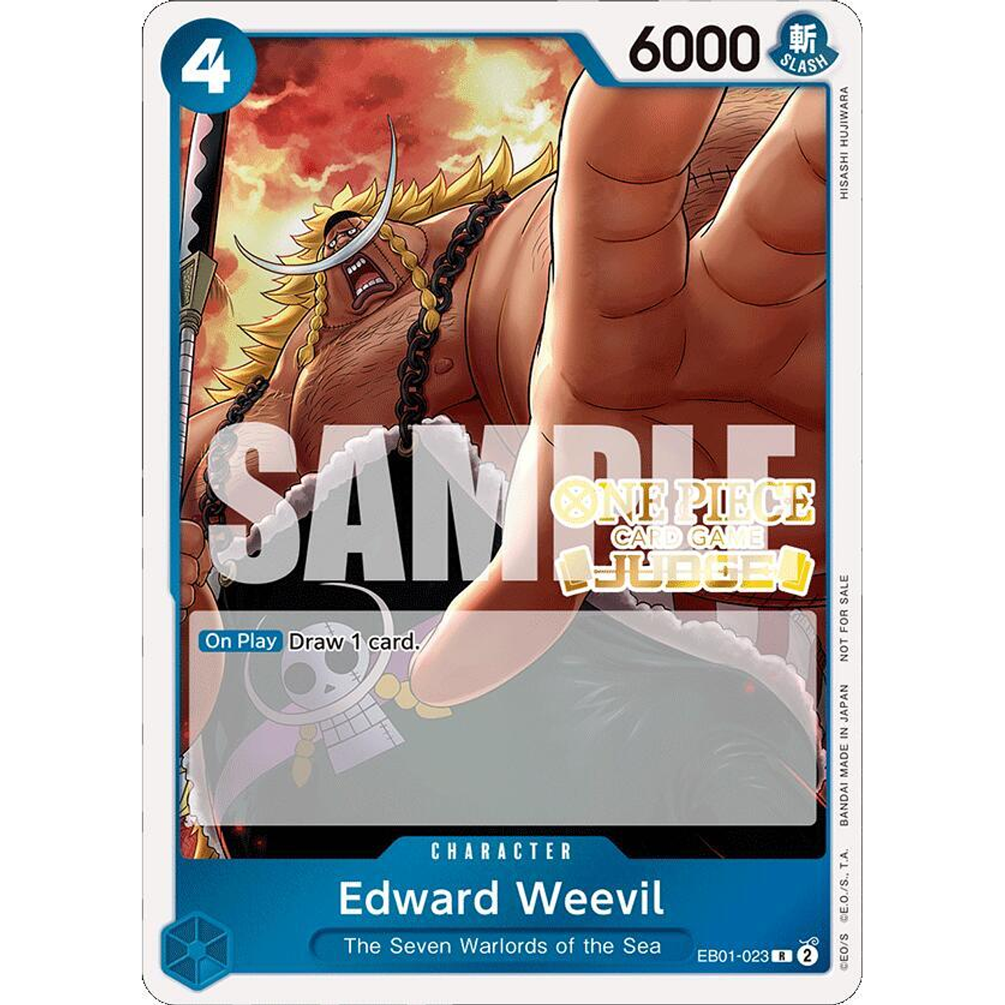 Edward Weevil (EB01-023) - Judge-Pack-Vol-4