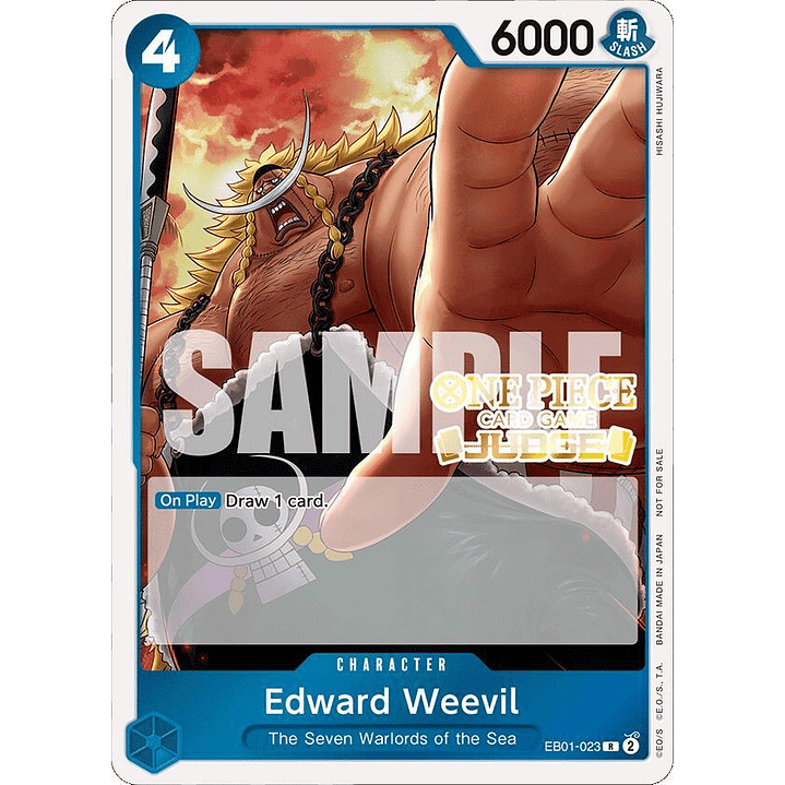 Edward Weevil (EB01-023) - Judge-Pack-Vol-4