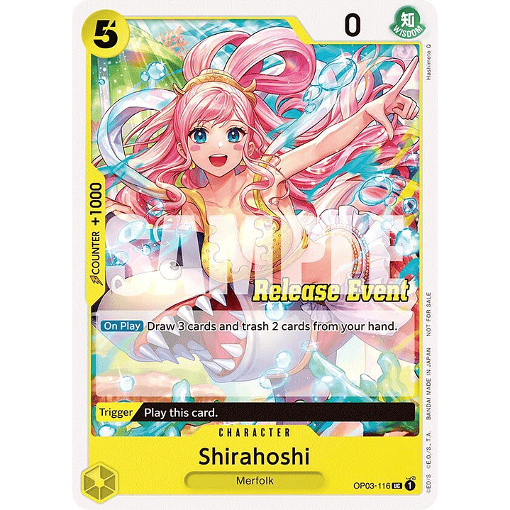 Shirahoshi (OP03-116) - ST15-ST20-Release-Event-Pack