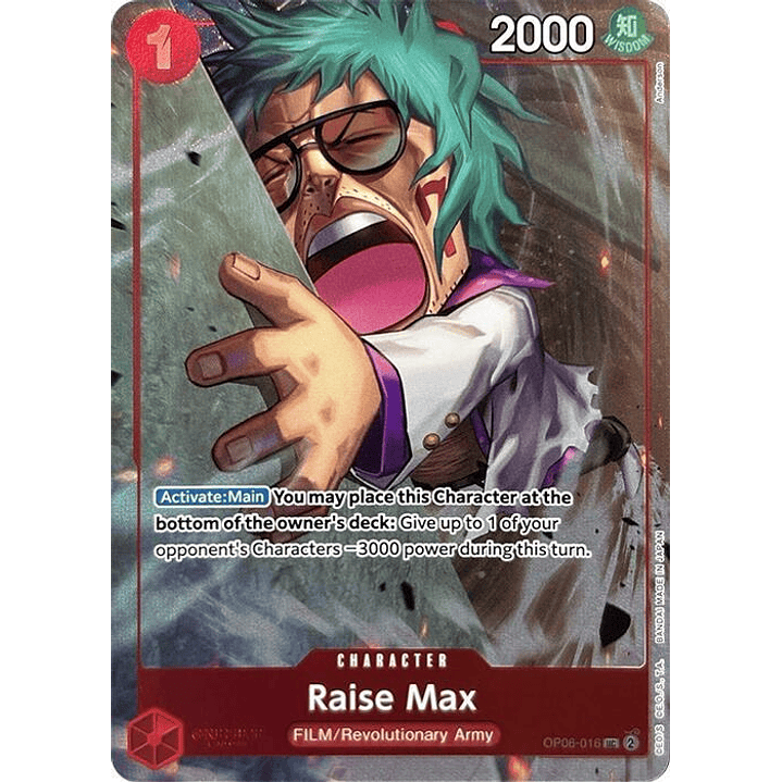 Raise Max (OP06-016) - Premium-Card-Collection-Best-Selection-Vol-3