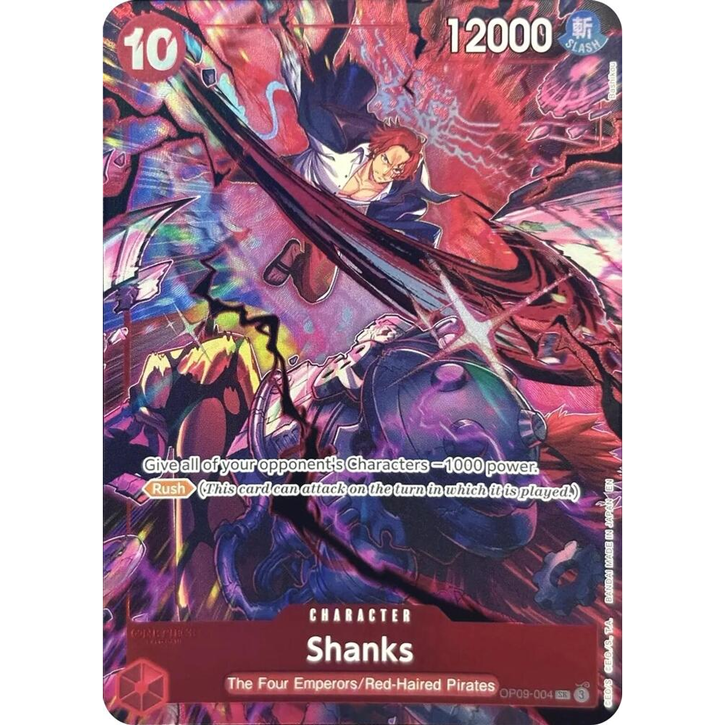 Shanks (OP09-004) - English-Version-2nd-Anniversary-Set