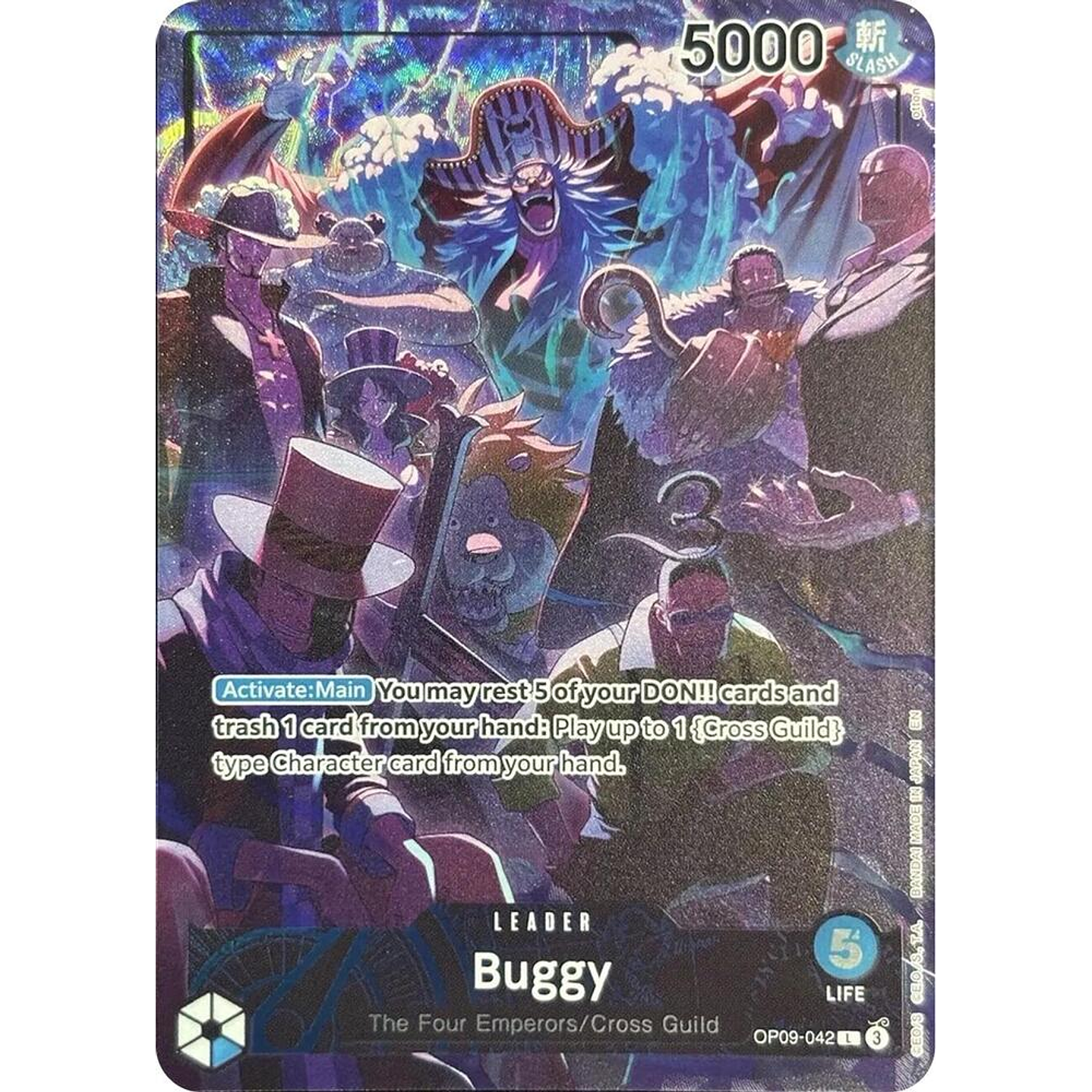 Buggy (OP09-042) - English-Version-2nd-Anniversary-Set