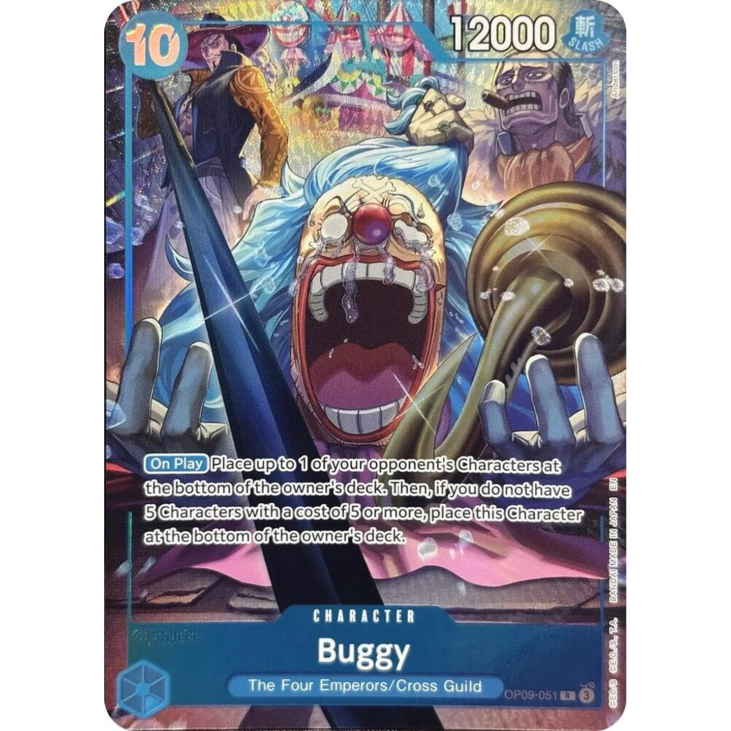 Buggy (OP09-051) - English-Version-2nd-Anniversary-Set