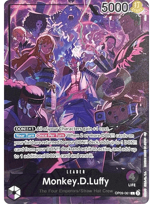 Monkey.D.Luffy (OP09-061) - English-Version-2nd-Anniversary-Set