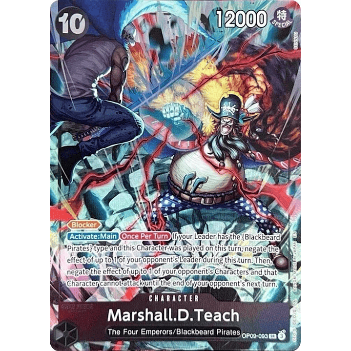 Marshall.D.Teach (OP09-093) - English-Version-2nd-Anniversary-Set