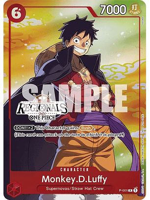 Monkey.D.Luffy (P-001) - Offline-Regional-2024-Vol-2