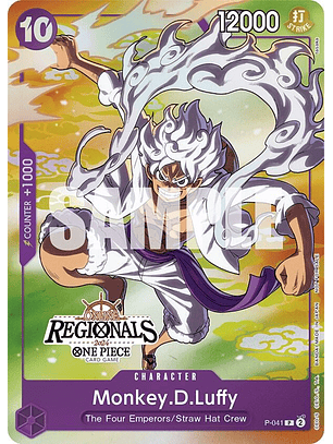 Monkey.D.Luffy (P-041) - Online-Regional-2024-Vol-2