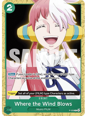 Where the Wind Blows (P-058) - ST-16