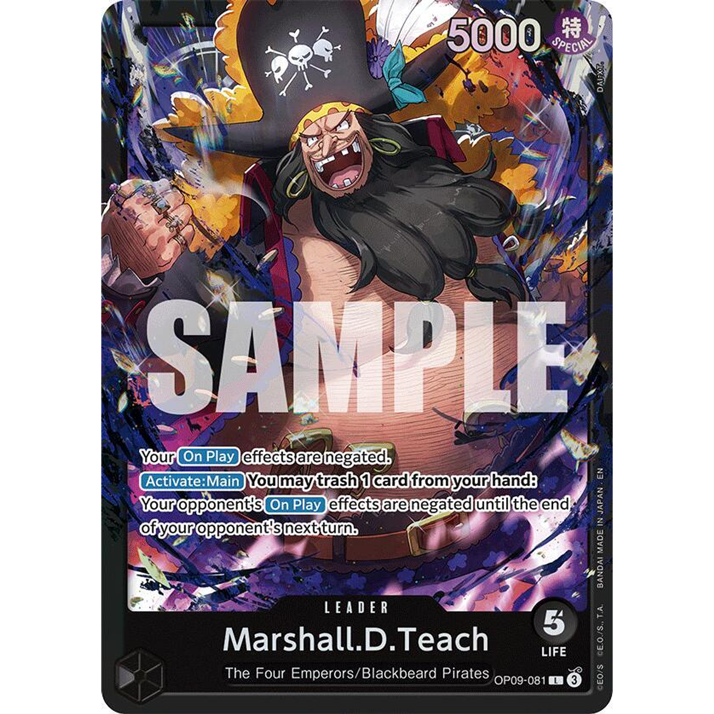 Marshall.D.Teach (OP09-081) - ST-27