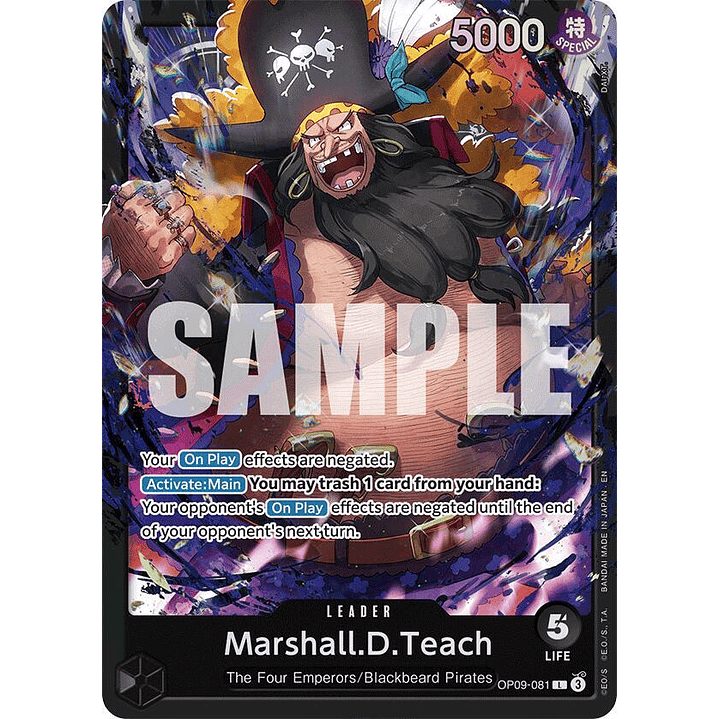Marshall.D.Teach (OP09-081) - ST-27