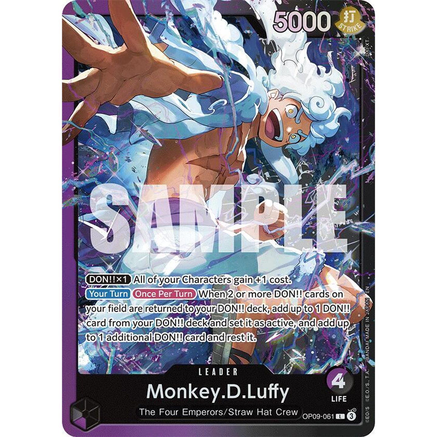 Monkey.D.Luffy (OP09-061) - ST-26