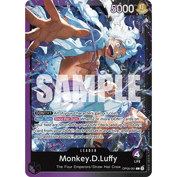 Monkey.D.Luffy (OP09-061) - ST-26