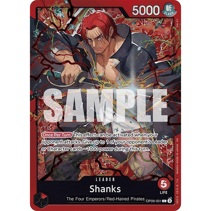 Shanks (OP09-001) - ST-23