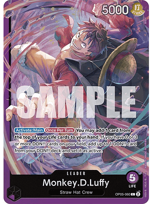 Monkey.D.Luffy (OP05-060) - ST-18