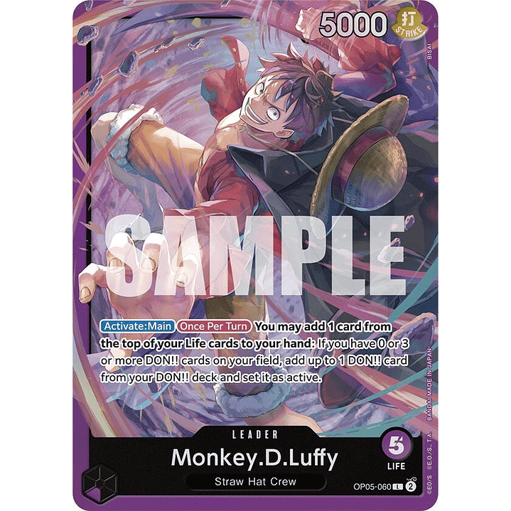Monkey.D.Luffy (OP05-060) - ST-18