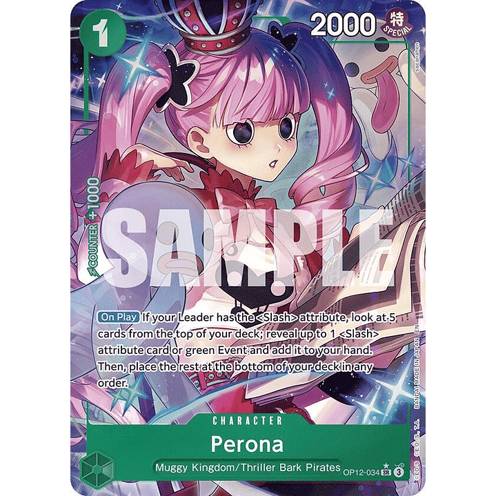 Perona (OP12-034) - Alternative-Art