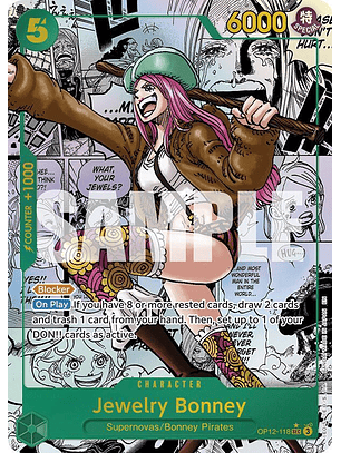 Jewelry Bonney (OP12-118) - Alternative-Art-Manga