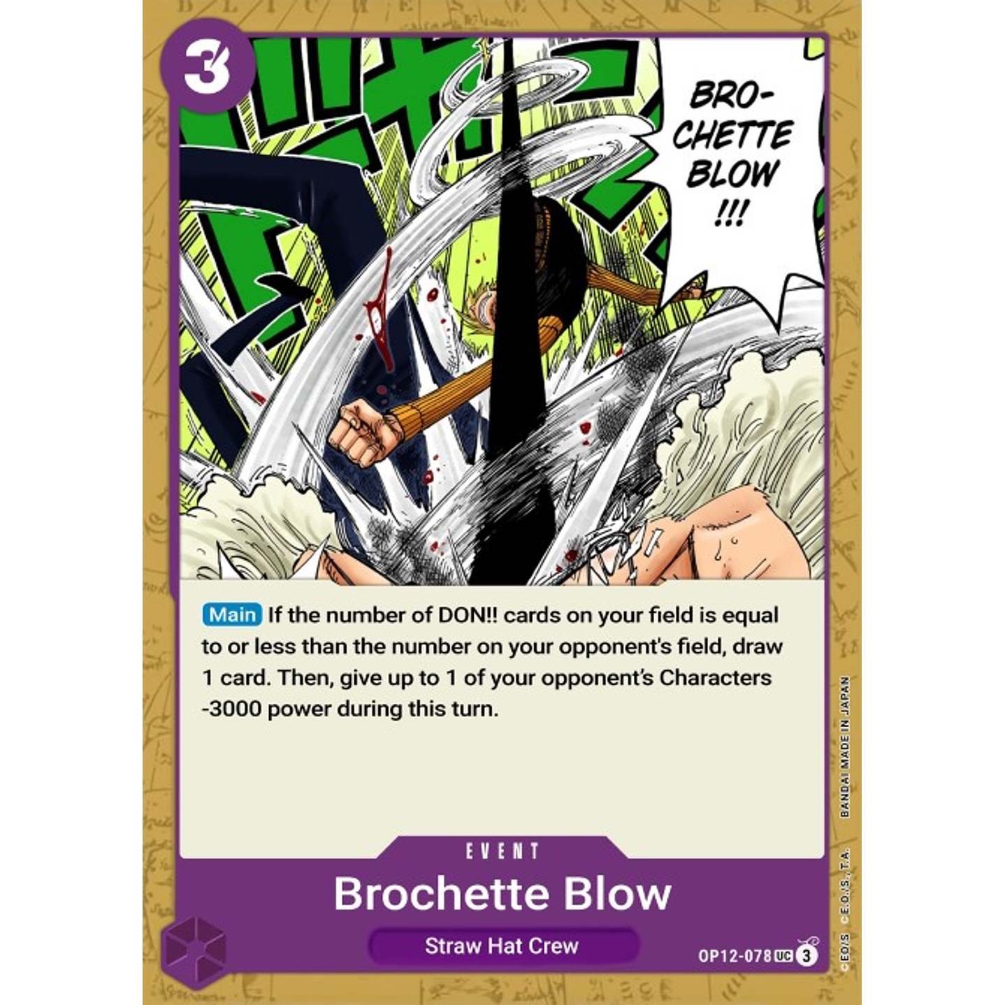 Brochette Blow (OP12-078)