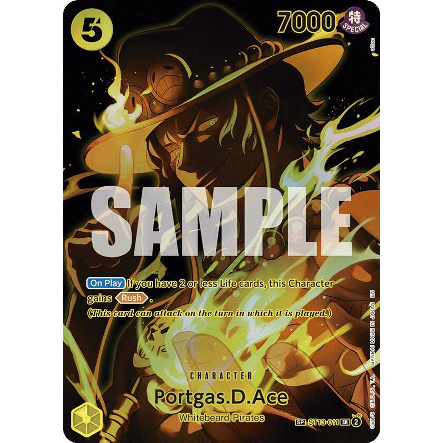 Portgas.D.Ace (ST13-011) - SP