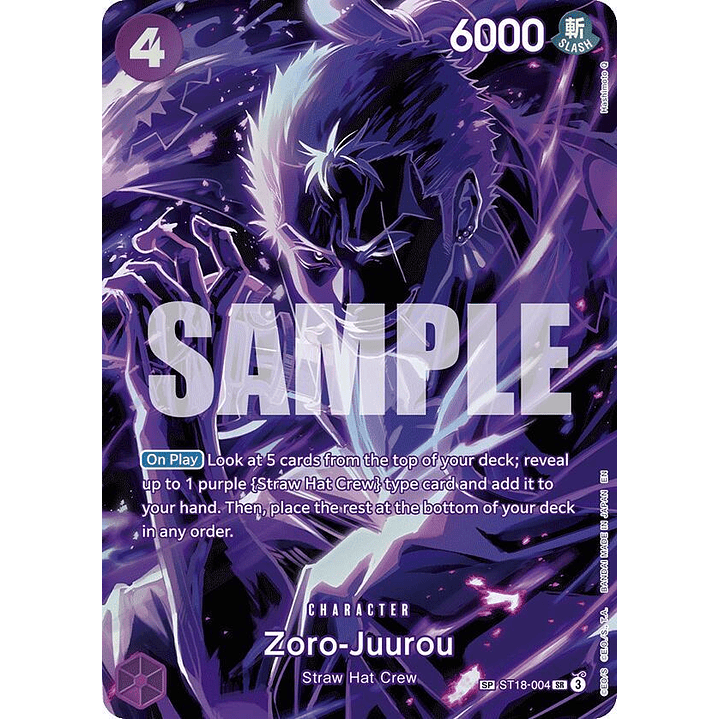 Zoro-Juurou (ST18-004) - SP