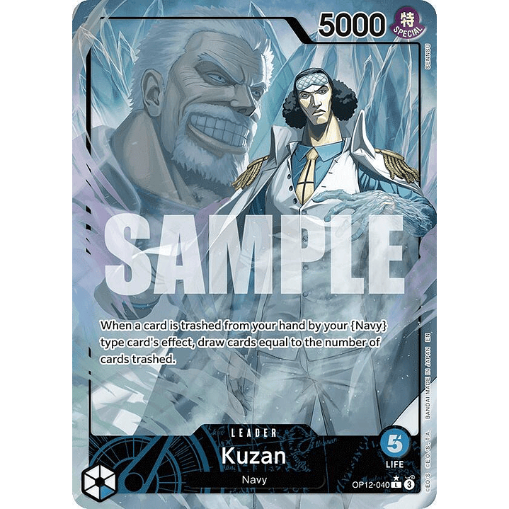Kuzan (OP12-040) - Alternative-Art