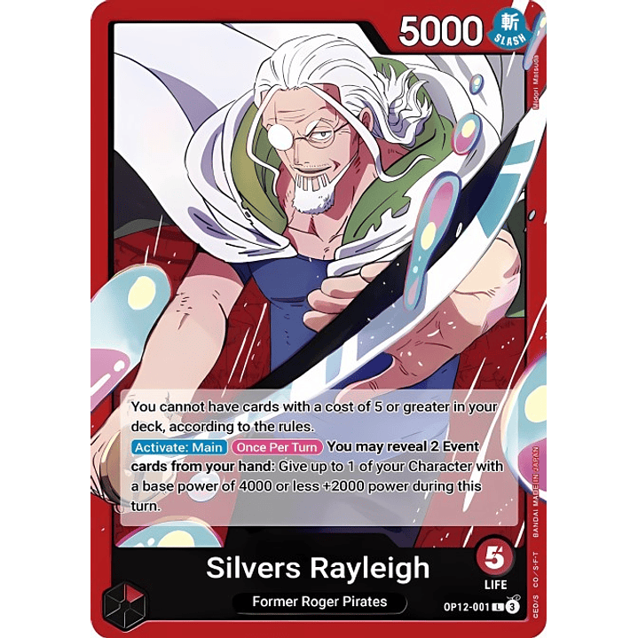 Silvers Rayleigh (OP12-001)