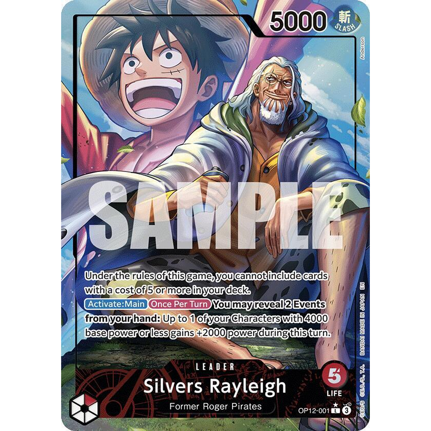 Silvers Rayleigh (OP12-001) - Alternative-Art