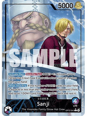 Sanji (OP12-041) - Alternative-Art