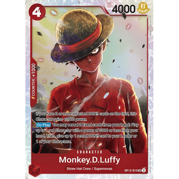 Monkey.D.Luffy (OP12-015)