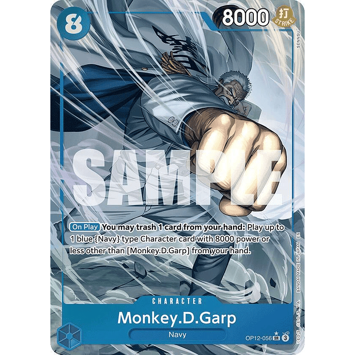 Monkey.D.Garp (OP12-056) - Alternative-Art