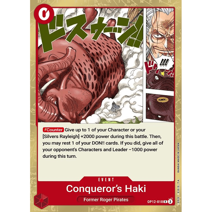 Color of the Supreme King Haki (OP12-018)