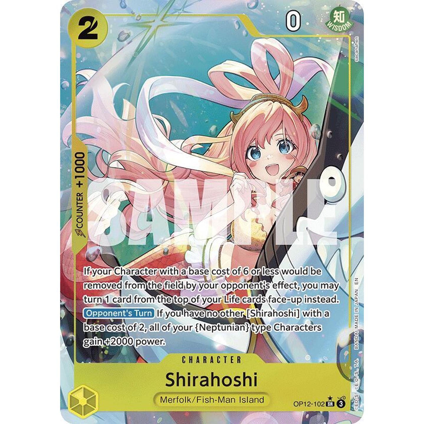 Shirahoshi (OP12-102) - Alternative-Art