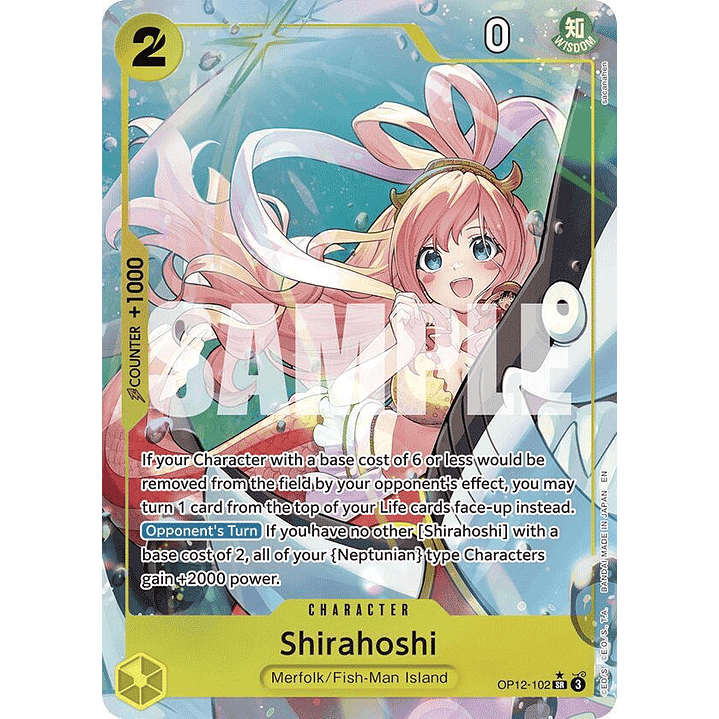 Shirahoshi (OP12-102) - Alternative-Art