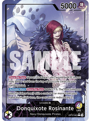 Donquixote Rosinante (OP12-061) - Alternative-Art