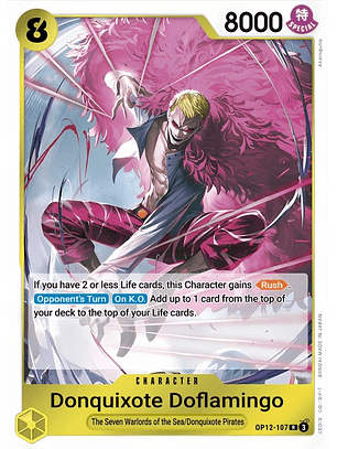 Donquixote Doflamingo (OP12-107)