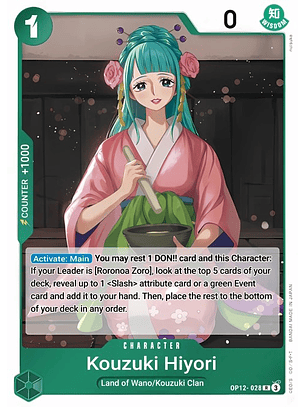 Kouzuki Hiyori (OP12-028)