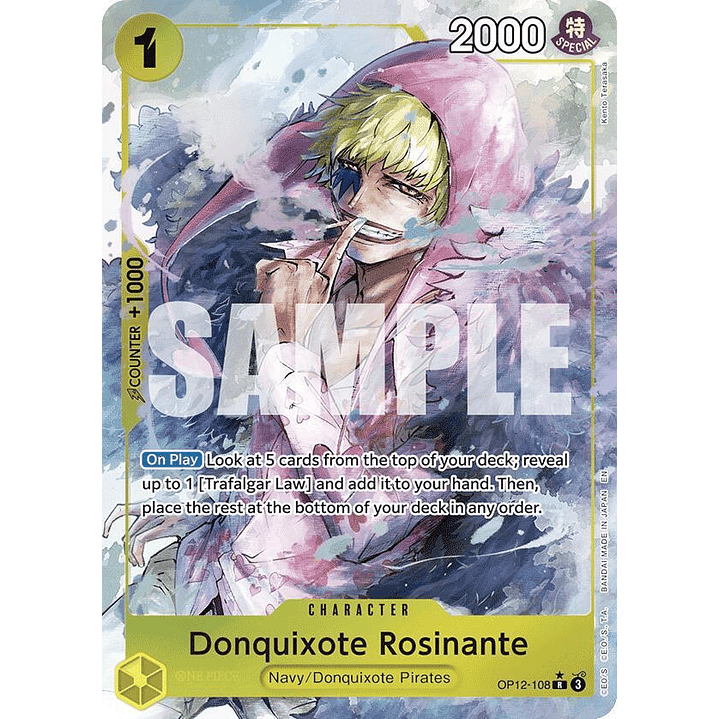 Donquixote Rosinante (OP12-108) - Alternative-Art