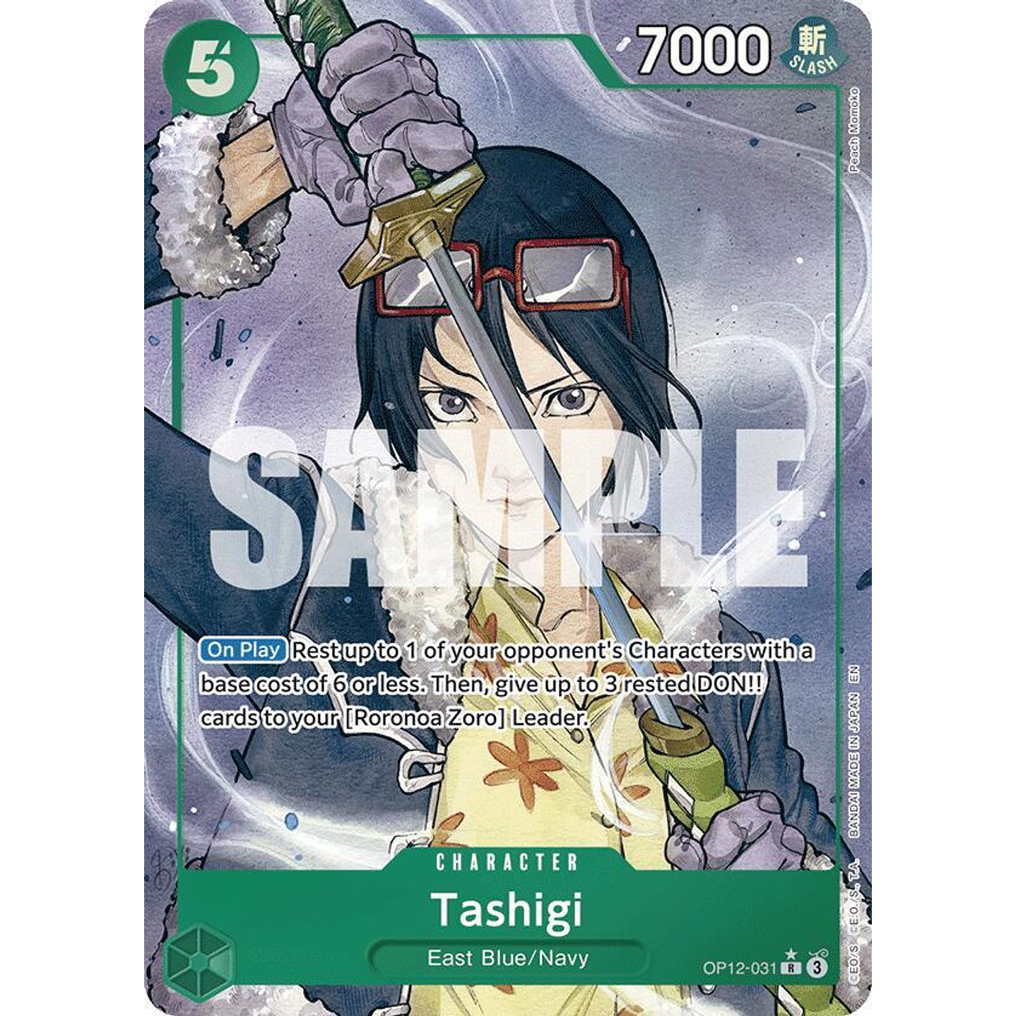 Tashigi (OP12-031) - Alternative-Art