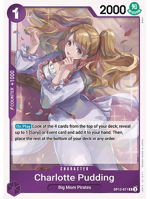 Charlotte Pudding (OP12-071)