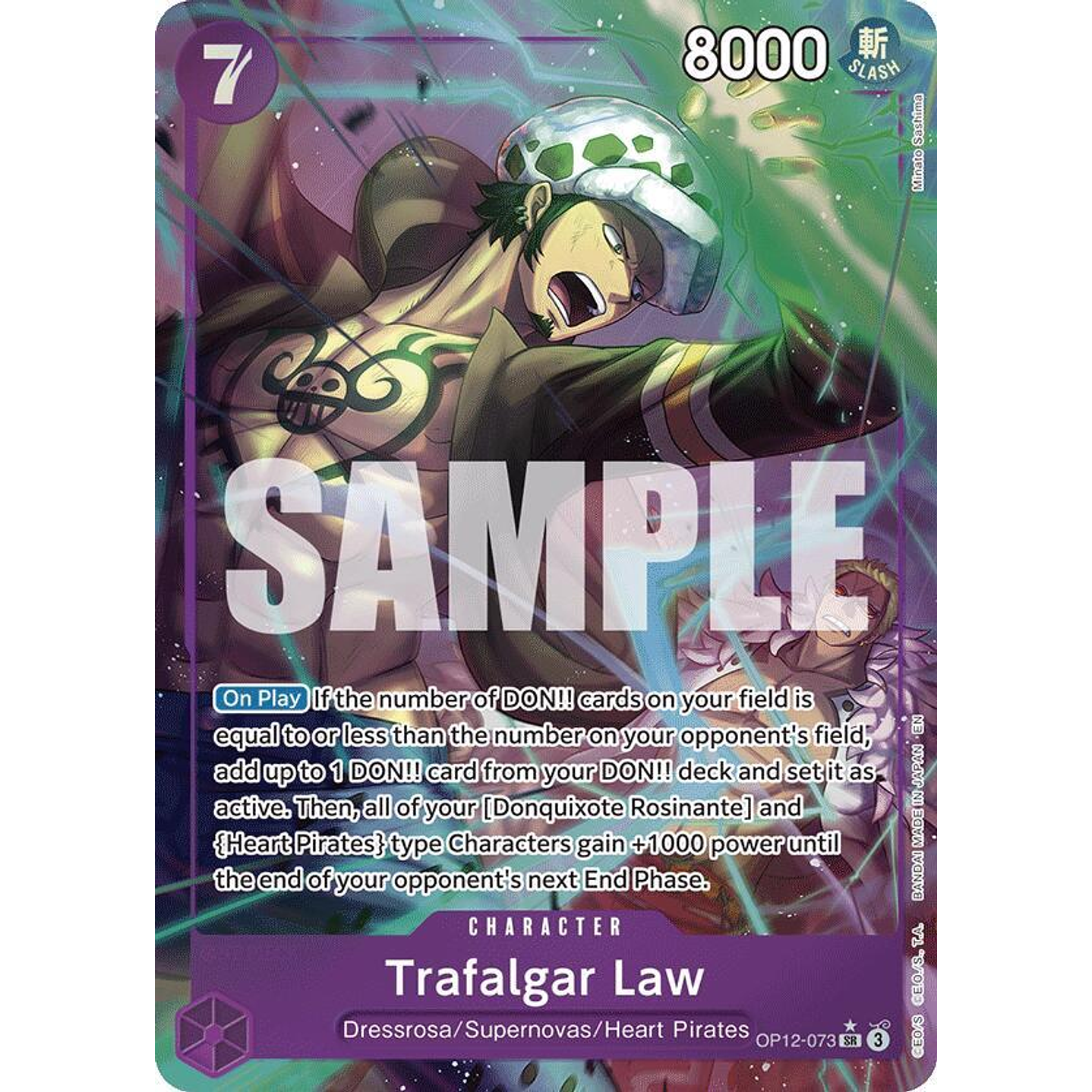 Trafalgar Law (OP12-073) - Alternative-Art