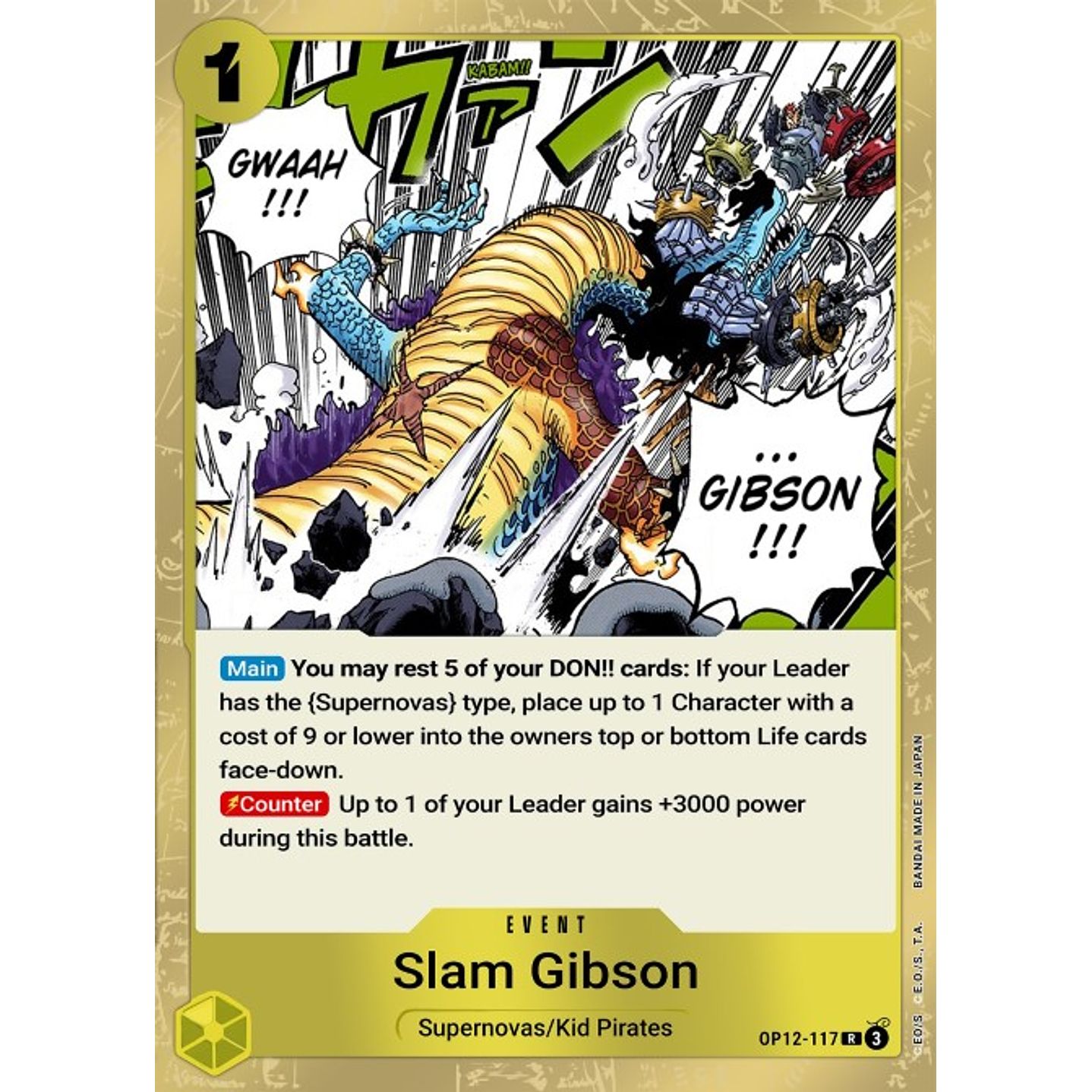 Slam Gibson (OP12-117)