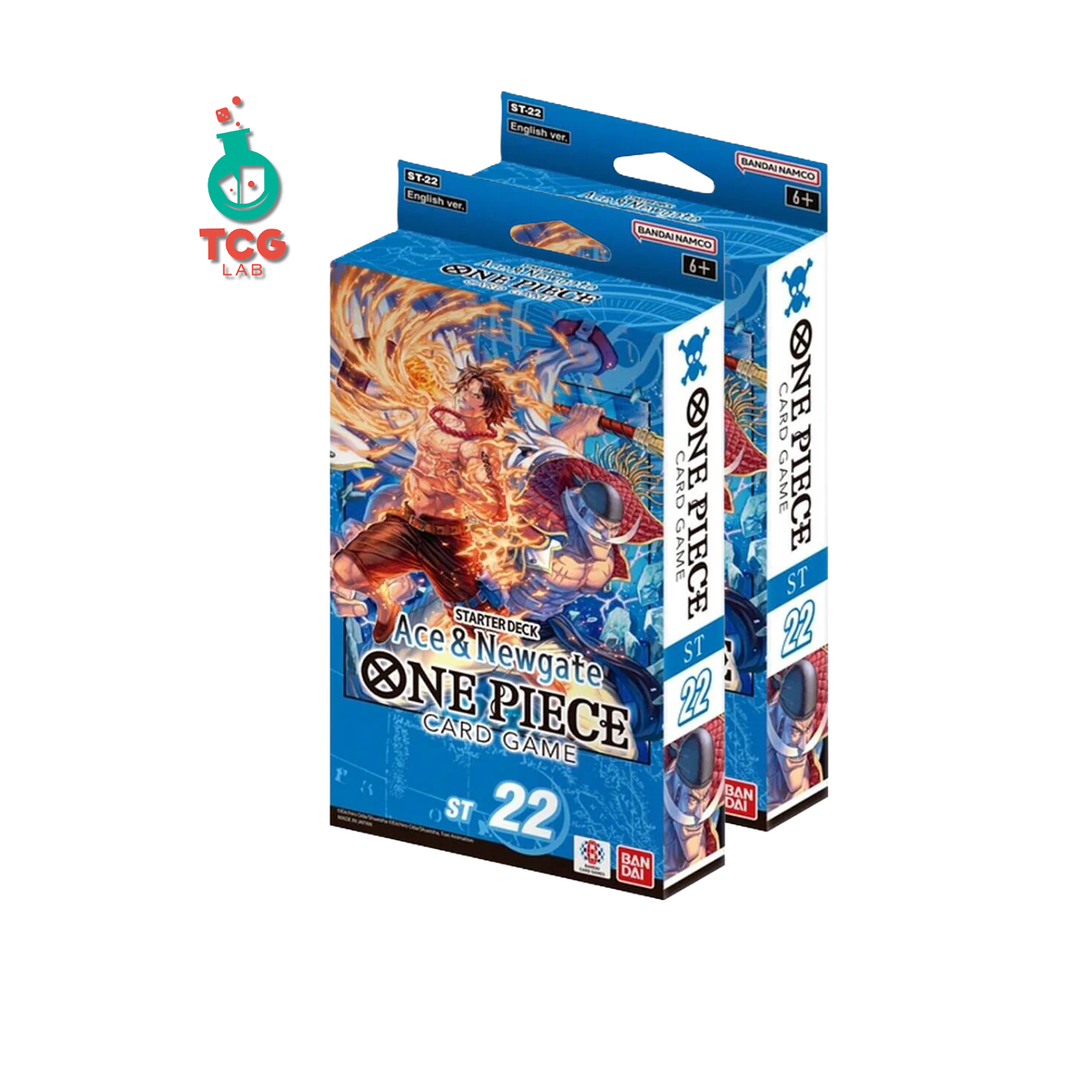 One Piece Card Game: ST22 Starter Deck Ace & Newgate x2